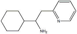 1-cyclohexyl-2-(pyridin-2-yl)ethan-1-amine