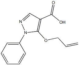 1-phenyl-5-(prop-2-en-1-yloxy)-1H-pyrazole-4-carboxylic acid