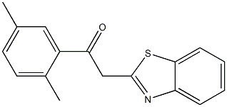 2-(1,3-benzothiazol-2-yl)-1-(2,5-dimethylphenyl)ethan-1-one