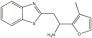2-(1,3-benzothiazol-2-yl)-1-(3-methylfuran-2-yl)ethan-1-amine