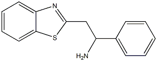 2-(1,3-benzothiazol-2-yl)-1-phenylethanamine Structure