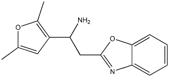2-(1,3-benzoxazol-2-yl)-1-(2,5-dimethylfuran-3-yl)ethan-1-amine