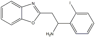 2-(1,3-benzoxazol-2-yl)-1-(2-iodophenyl)ethan-1-amine Struktur