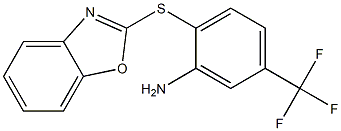 2-(1,3-benzoxazol-2-ylsulfanyl)-5-(trifluoromethyl)aniline