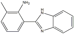 2-(1H-1,3-benzodiazol-2-yl)-6-methylaniline Struktur