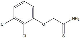 2-(2,3-dichlorophenoxy)ethanethioamide Structure