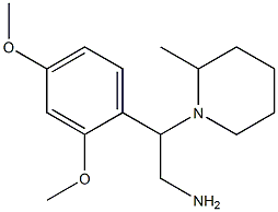 2-(2,4-dimethoxyphenyl)-2-(2-methylpiperidin-1-yl)ethanamine