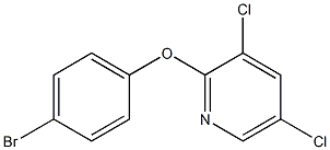 2-(4-bromophenoxy)-3,5-dichloropyridine Structure