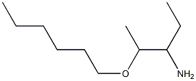 2-(hexyloxy)pentan-3-amine|