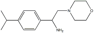 2-(morpholin-4-yl)-1-[4-(propan-2-yl)phenyl]ethan-1-amine