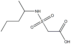 2-(pentan-2-ylsulfamoyl)acetic acid