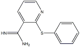 2-(phenylsulfanyl)pyridine-3-carboximidamide