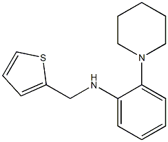 2-(piperidin-1-yl)-N-(thiophen-2-ylmethyl)aniline