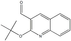 2-(tert-butoxy)quinoline-3-carbaldehyde Structure