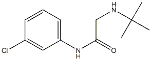  2-(tert-butylamino)-N-(3-chlorophenyl)acetamide
