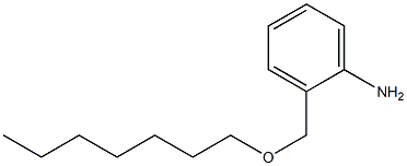 2-[(heptyloxy)methyl]aniline Structure