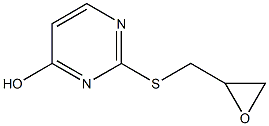 2-[(oxiran-2-ylmethyl)sulfanyl]pyrimidin-4-ol