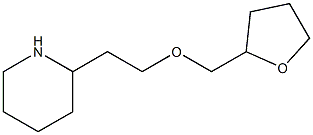 2-[2-(oxolan-2-ylmethoxy)ethyl]piperidine Structure