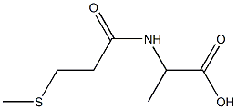  2-[3-(methylsulfanyl)propanamido]propanoic acid