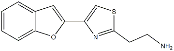 2-[4-(1-benzofuran-2-yl)-1,3-thiazol-2-yl]ethanamine