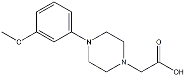 2-[4-(3-methoxyphenyl)piperazin-1-yl]acetic acid
