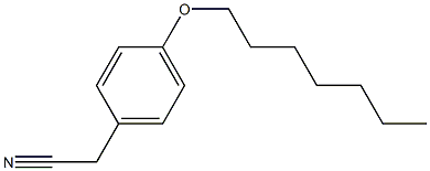 2-[4-(heptyloxy)phenyl]acetonitrile Structure