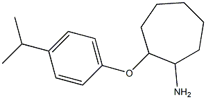 2-[4-(propan-2-yl)phenoxy]cycloheptan-1-amine