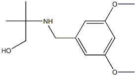 2-{[(3,5-dimethoxyphenyl)methyl]amino}-2-methylpropan-1-ol
