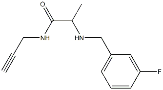 2-{[(3-fluorophenyl)methyl]amino}-N-(prop-2-yn-1-yl)propanamide