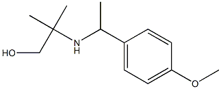 2-{[1-(4-methoxyphenyl)ethyl]amino}-2-methylpropan-1-ol