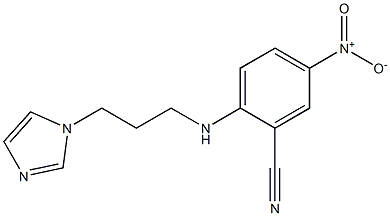 2-{[3-(1H-imidazol-1-yl)propyl]amino}-5-nitrobenzonitrile|