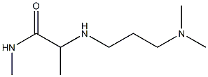 2-{[3-(dimethylamino)propyl]amino}-N-methylpropanamide Structure