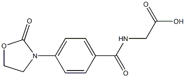 2-{[4-(2-oxo-1,3-oxazolidin-3-yl)phenyl]formamido}acetic acid