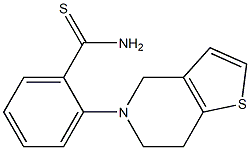 2-{4H,5H,6H,7H-thieno[3,2-c]pyridin-5-yl}benzene-1-carbothioamide|