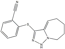 2-{5H,6H,7H,8H,9H-[1,2,4]triazolo[3,4-a]azepin-3-ylsulfanyl}benzonitrile