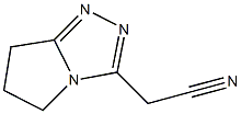 2-{5H,6H,7H-pyrrolo[2,1-c][1,2,4]triazol-3-yl}acetonitrile