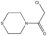 2-chloro-1-(thiomorpholin-4-yl)ethan-1-one Structure