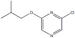 2-chloro-6-isobutoxypyrazine Structure
