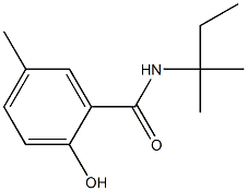 2-hydroxy-5-methyl-N-(2-methylbutan-2-yl)benzamide|