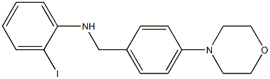 2-iodo-N-{[4-(morpholin-4-yl)phenyl]methyl}aniline