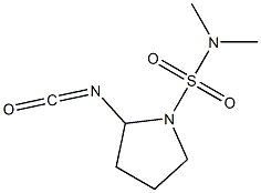 2-isocyanato-N,N-dimethylpyrrolidine-1-sulfonamide Structure