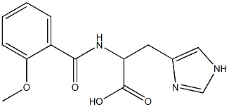  3-(1H-imidazol-4-yl)-2-[(2-methoxybenzoyl)amino]propanoic acid