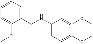 3,4-dimethoxy-N-[(2-methoxyphenyl)methyl]aniline