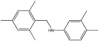 3,4-dimethyl-N-[(2,4,6-trimethylphenyl)methyl]aniline|