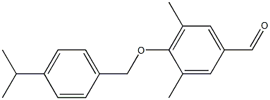 3,5-dimethyl-4-{[4-(propan-2-yl)phenyl]methoxy}benzaldehyde