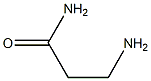 3-aminopropanamide 化学構造式