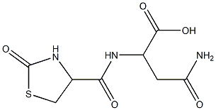 3-carbamoyl-2-[(2-oxo-1,3-thiazolidin-4-yl)formamido]propanoic acid