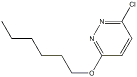 3-chloro-6-(hexyloxy)pyridazine Structure