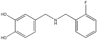4-({[(2-fluorophenyl)methyl]amino}methyl)benzene-1,2-diol