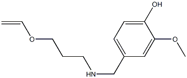 4-({[3-(ethenyloxy)propyl]amino}methyl)-2-methoxyphenol